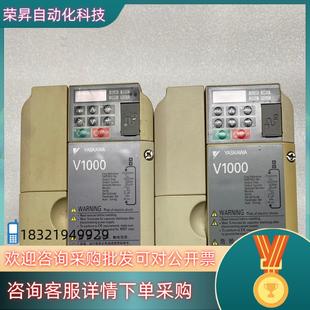 现货安川变频器型号CIMR VB4A005BAA已功能