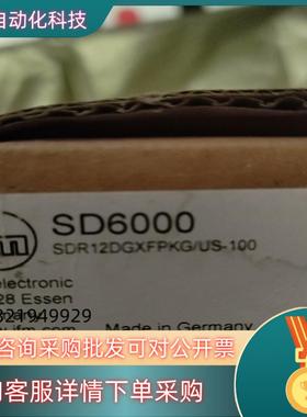 现货易福门 ifm sd6000 空气计 全新10