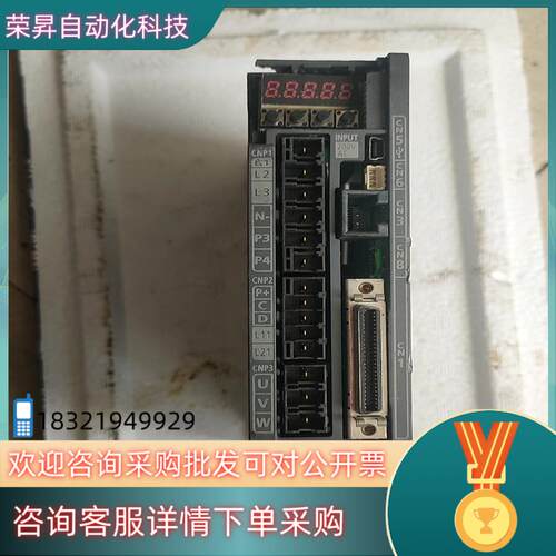 现货驱动MR-J4-20A实图当配件售出主板好的