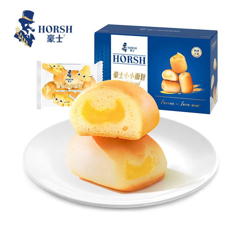 豪士小小面包夹心早餐吐司蛋糕健康零食营养速食懒人代餐食品整箱,零食/坚果/特产,传统西式糕点,淘宝优惠券,粉丝福利购,淘宝优惠卷