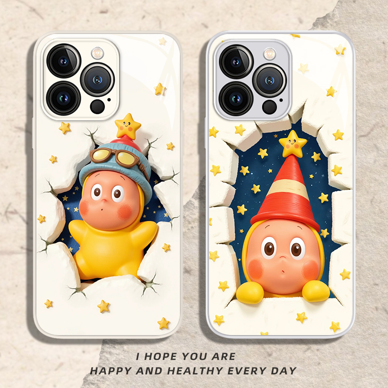 泡泡玛特星星人周边手机壳适用