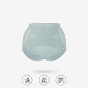 夢 肖恩 重奢蕾絲拼接無痕舒適裸感收腹女士內(nèi)褲