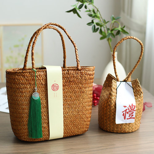 2023夏季新款草编出游包