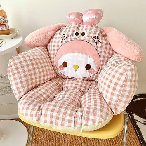 坐垫椅子垫办公室靠背一体久坐软屁垫ins大学生宿舍椅垫客厅蒲团