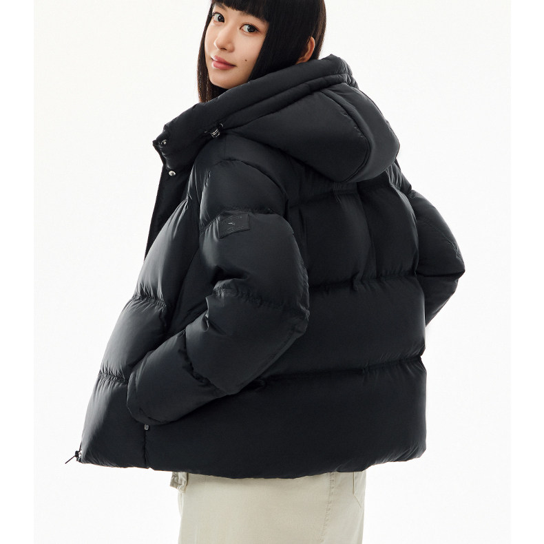 安踏六度芯羽绒服 | 防泼水热返锁温羽绒服女款保暖外套162547935