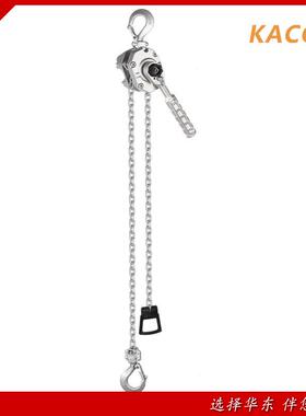 15T铝合金链条式手葫芦0.25T*1.KCAC牌环链手扳葫芦DL系列迷你.扳