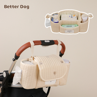 宠物推车挂包婴儿车妈咪包大容量置物收纳储物袋狗猫咪车外出挂袋