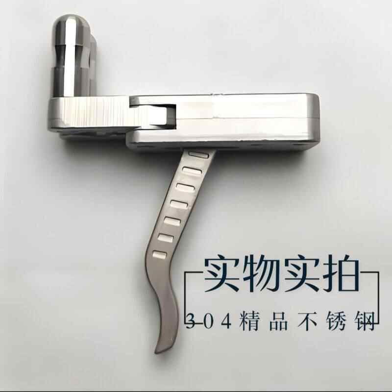 弹弓专用撒放器猫头鹰飞鲨快压40大弓门扁皮筋撑头不锈钢夹蛋释放