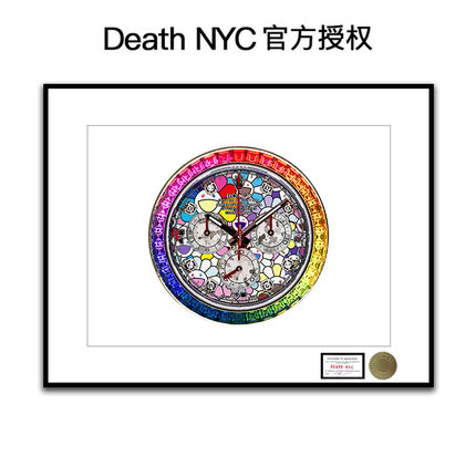 七夕Death NYC官方授权劳力士 限量亲签潮流装饰画送朋友客户礼物