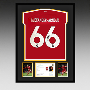 亚历山大·阿诺德｜亲笔签名 利物浦2023-24赛季球衣【EM证书】