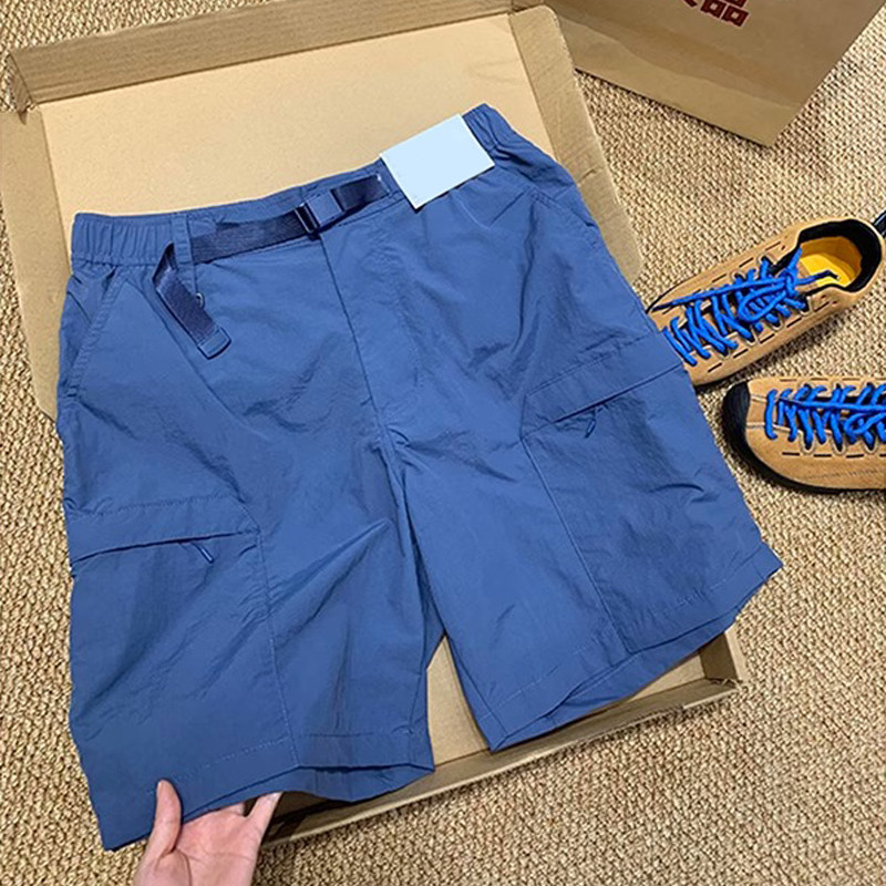 青年运动速干机能工装短裤男士夏季薄款潮牌直筒五分裤外贸半截裤,男装,短裤,淘宝优惠券,粉丝福利购,淘宝优惠卷