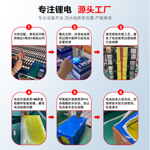 外卖专用电动车锂电池大容量三元 48v60V72伏55ah新国标电瓶摩托车