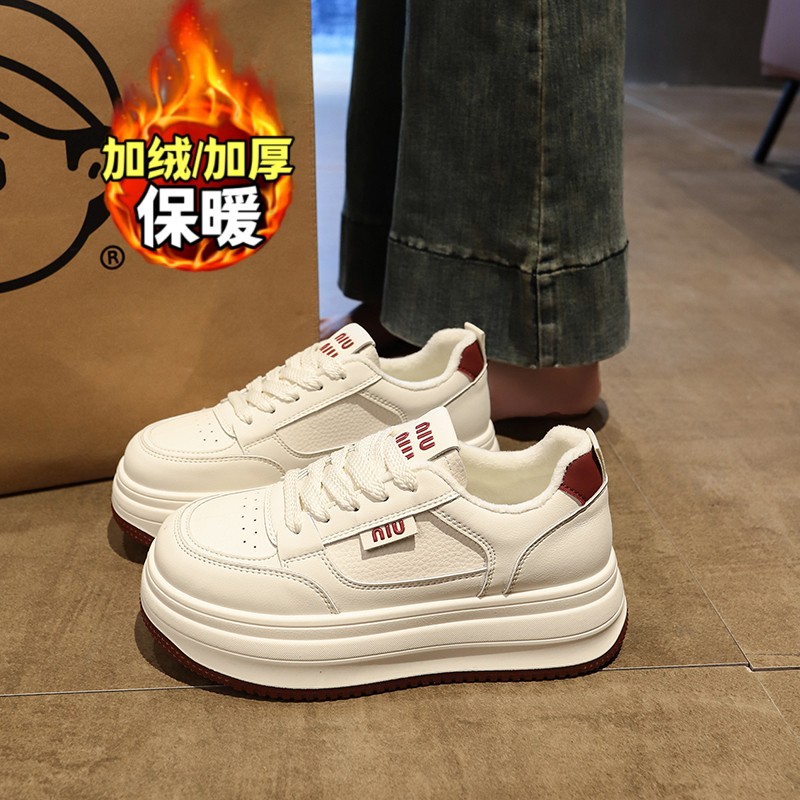 【好物推荐】加绒小白鞋运动板鞋