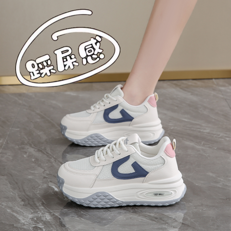 踩屎感女鞋爆款时尚运动阿甘鞋34