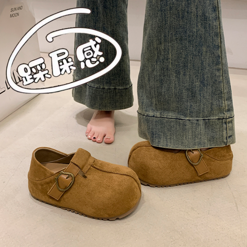 【杨幂同款】两穿内增高勃肯鞋女