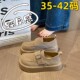 41一43厚底乐福鞋 女2025春秋新款 宽胖脚博肯单鞋 大码 玛丽珍勃肯鞋