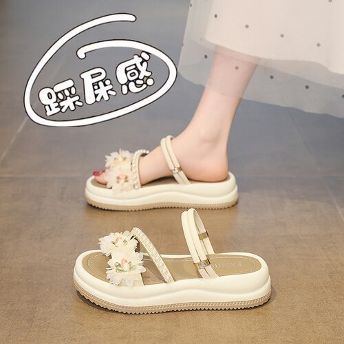 【巨好看】仙女风绝美两穿凉拖鞋