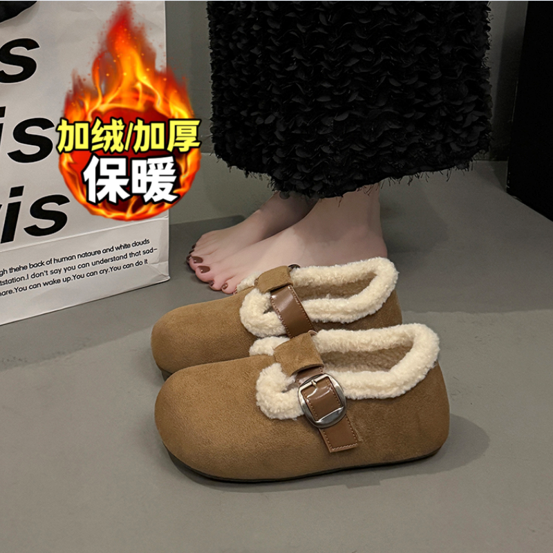 【好物推荐】内增高加绒勃肯棉鞋