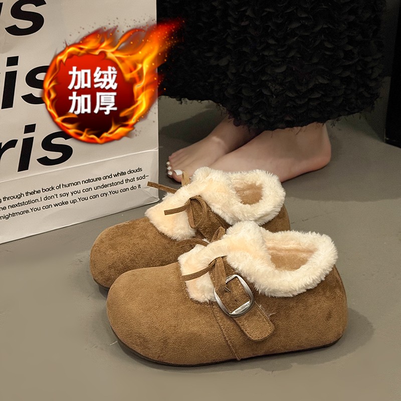 【1万+人种草】毛毛勃肯鞋雪地靴