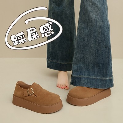 踩屎感大码乐福勃肯鞋女软底百搭