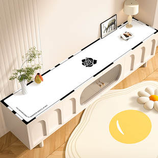 电视柜台面桌垫茶几防烫长条可尺寸定制裁剪酒柜防尘桌布鞋柜垫子