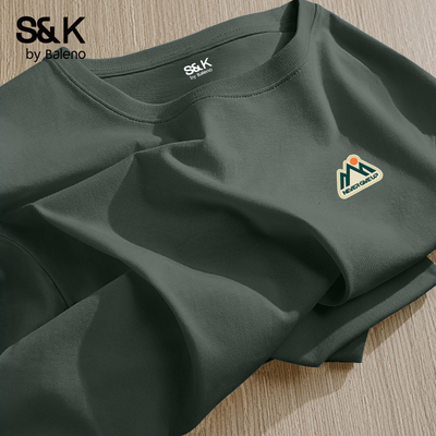 班尼路S&K纯棉短袖男t恤夏季新款