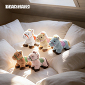 小熊汉斯BEAR HANS毛绒生肖玩偶马新年玩具吉祥礼物情人节送女友