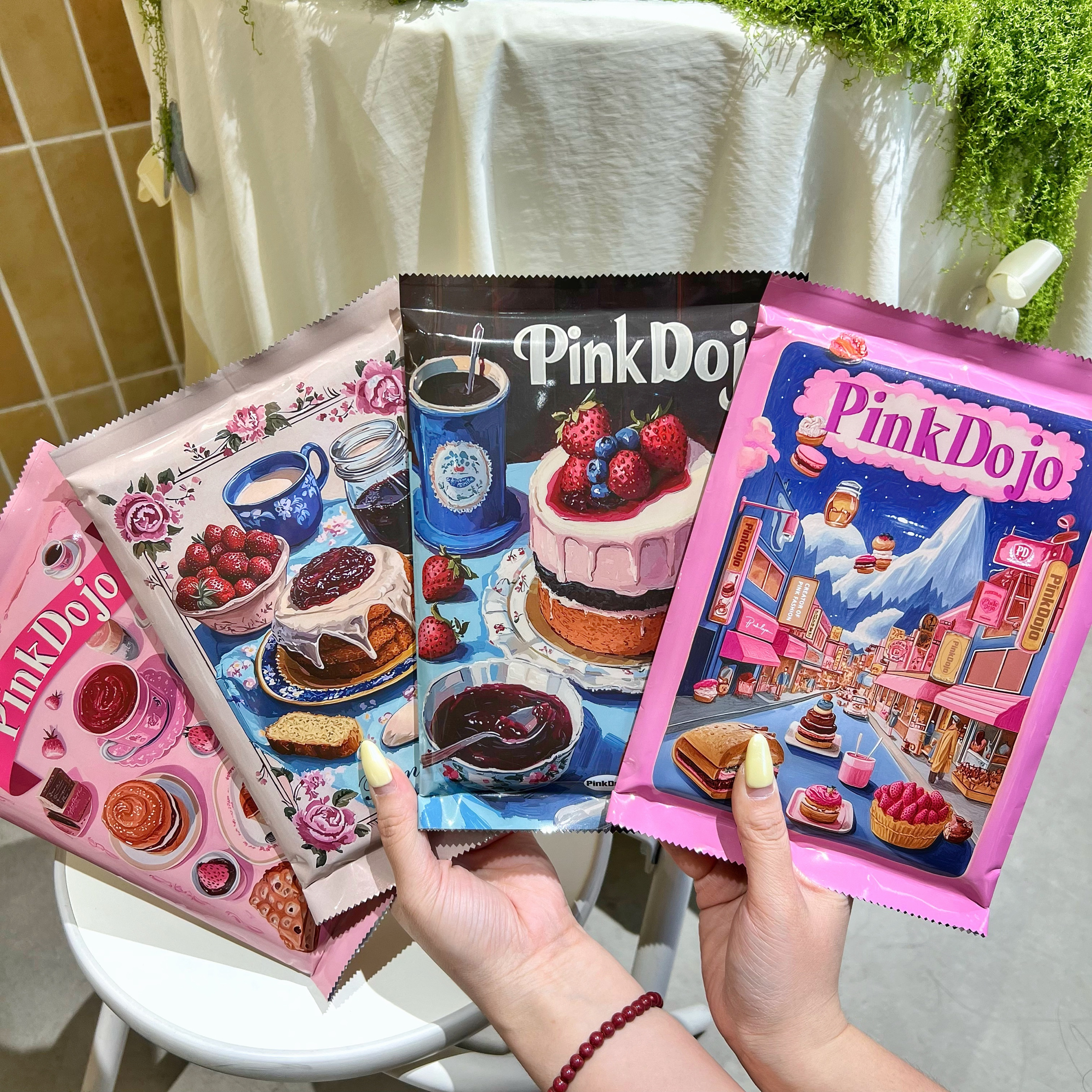 PinkDojo原创薯片包装美食日记b6记事本高颜值创意笔记本本子