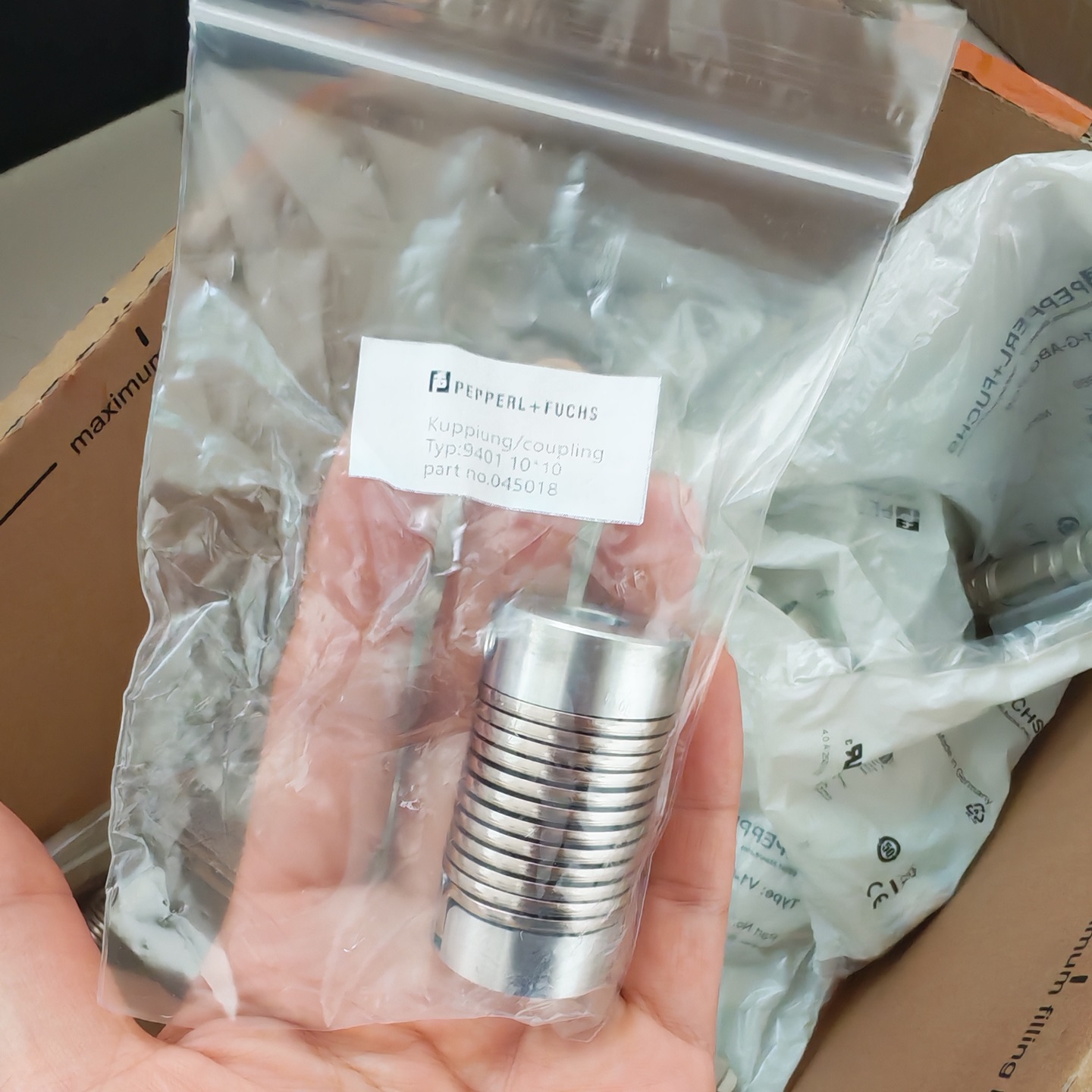 倍加福编码器弹簧钢联轴器