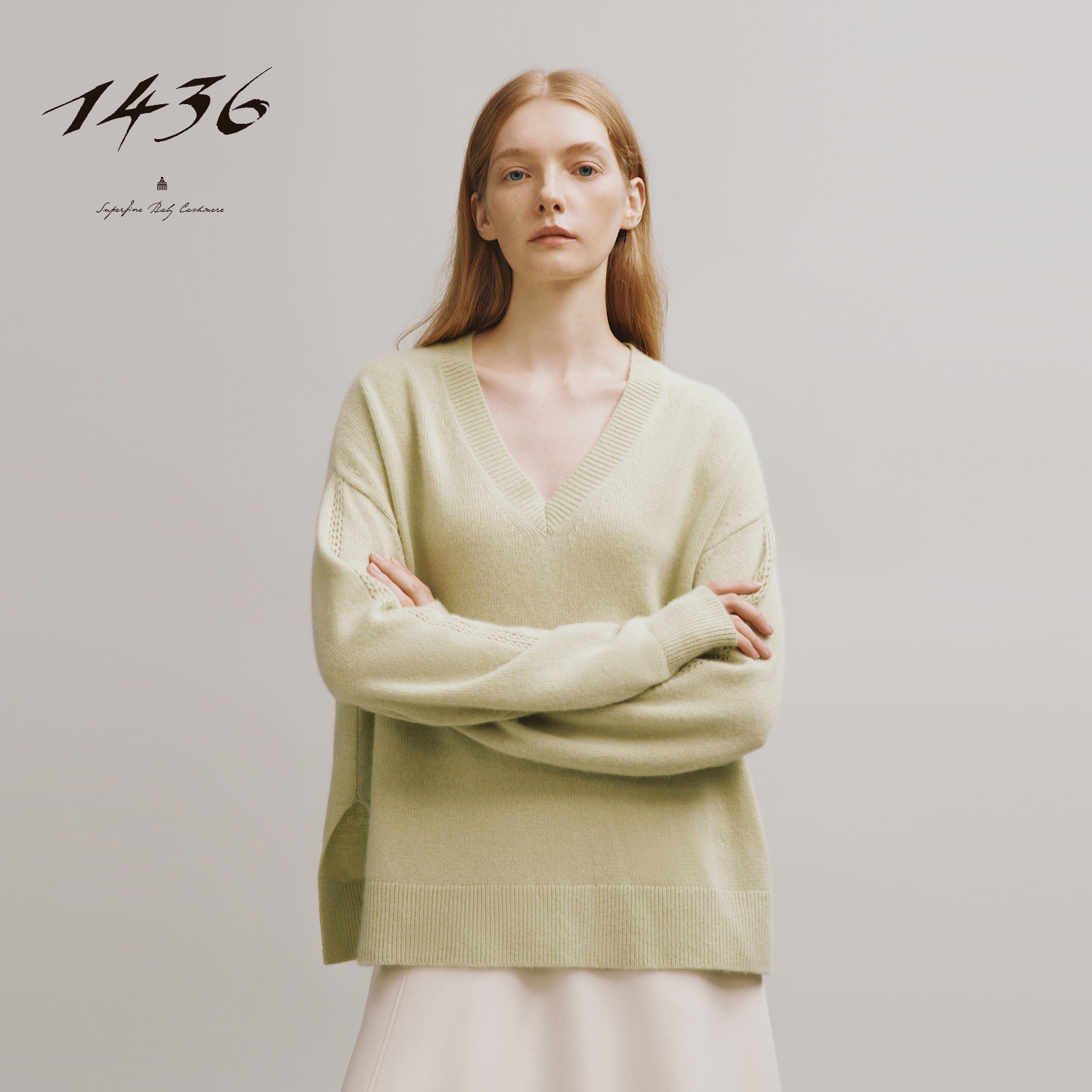 套衫1436小山羊绒春季