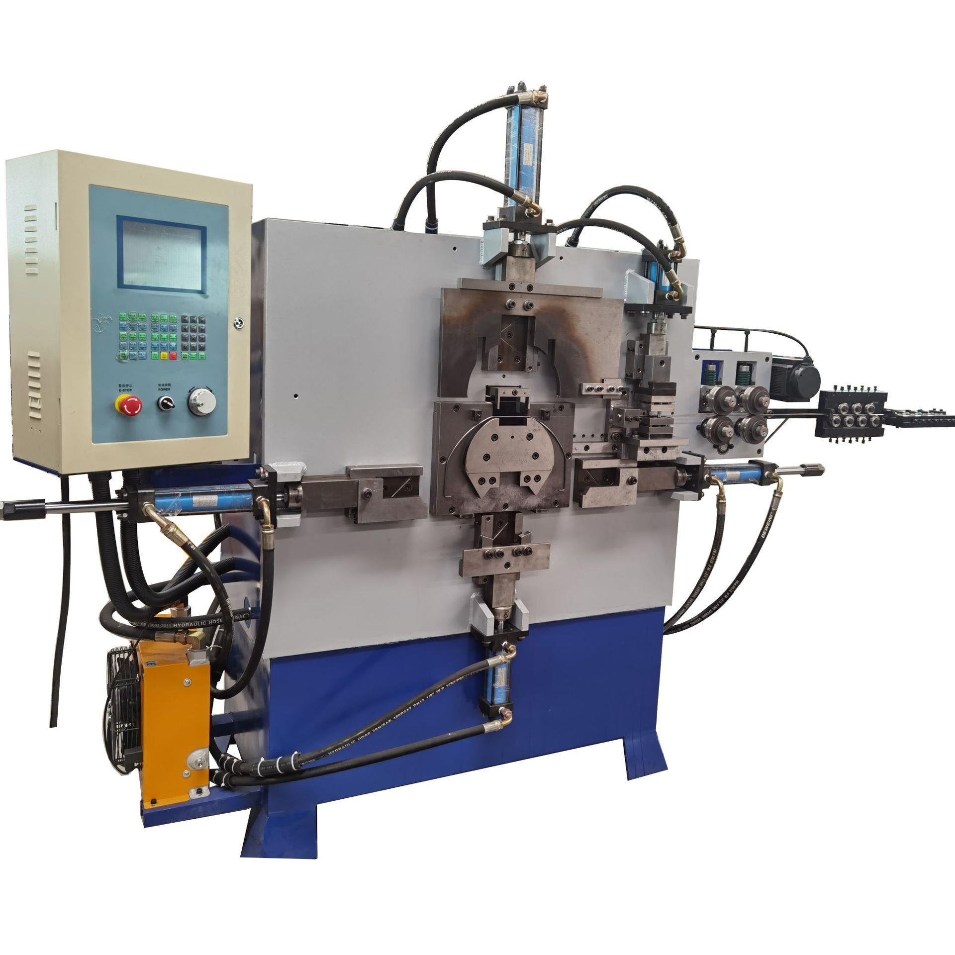 【厂家直销】桶钩成型机 油漆桶提手铁丝折弯机。