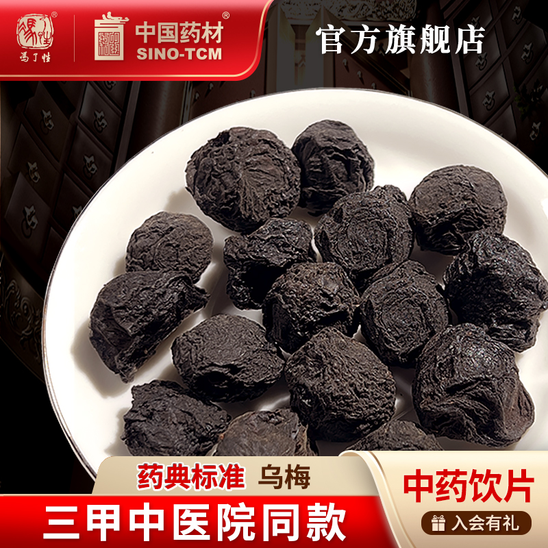 乌梅10g 国药集团冯了性中药饮片批发小包装中药材抓配中国药材
