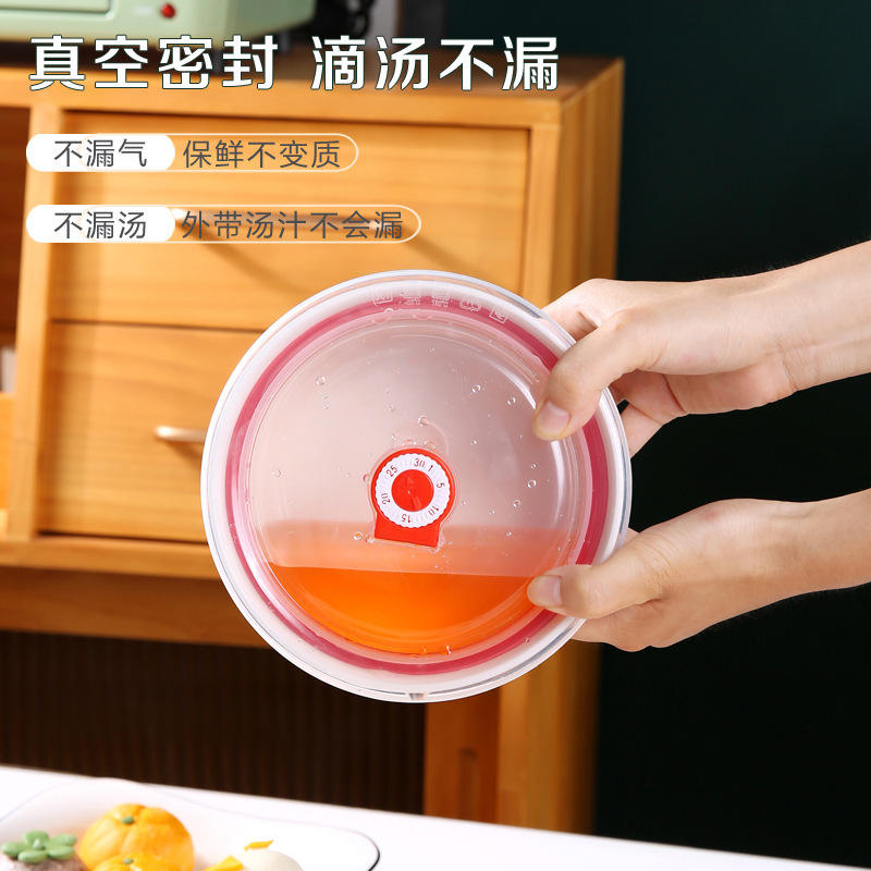 周年礼品套装礼盒陶瓷保鲜碗三件套饭盒微波炉碗密封套碗