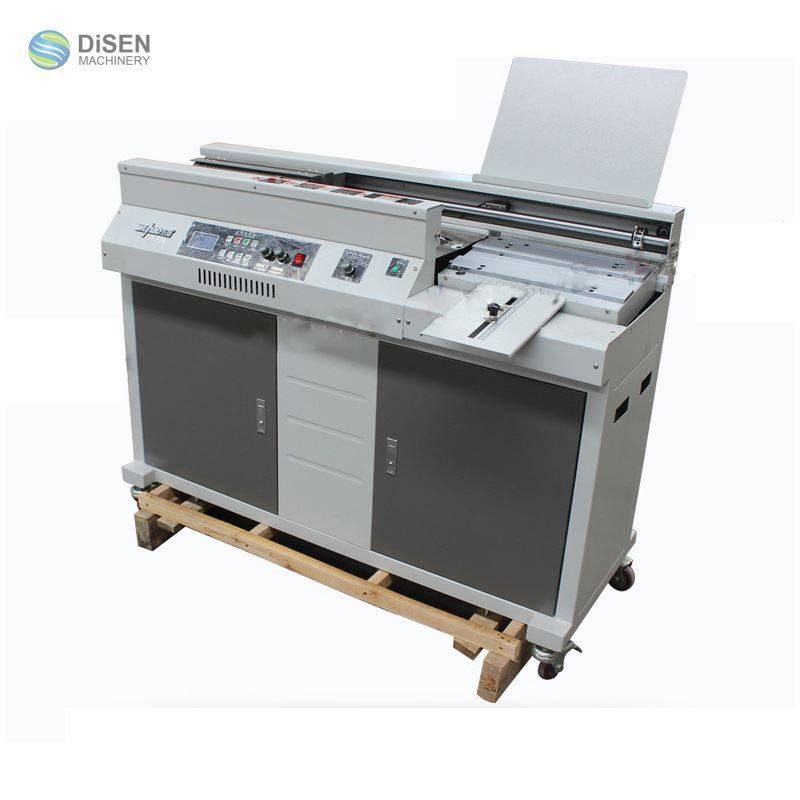 50a a4全自动无线胶装机 五豪胶装机热熔装订机 单胶轮无线胶装机