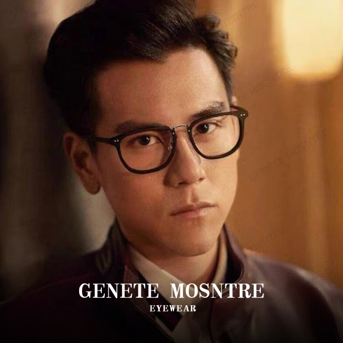 龚俊同款超轻黑色近视眼镜男士可配度数感光变色专业配镜大脸眼睛