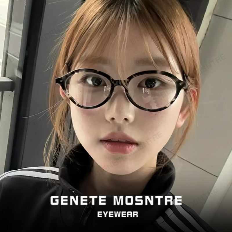 韩系五角星眼镜陈芷琰同款眼镜女