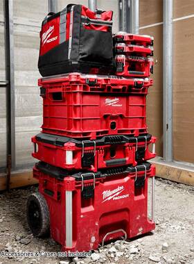 米沃奇packout工具车美沃奇工具箱美沃奇二抽三抽工具推车音响