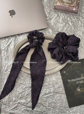 COCONUT 发带发圈两件套！法式精致感丸子头发饰韩系马尾头花头饰