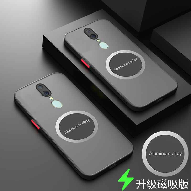 OPPOA9x手机壳透明磨砂新款磁吸