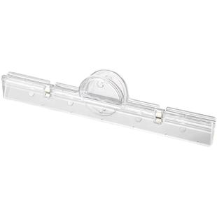 亚克力透明夹子吸铁石文件夹试卷黑板夹子A4纸白板强磁磁铁磁吸夹