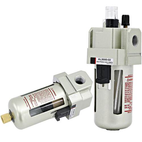 油水分离器过滤器AF4000-04空气空压机AL2000-02气泵油雾器排水器