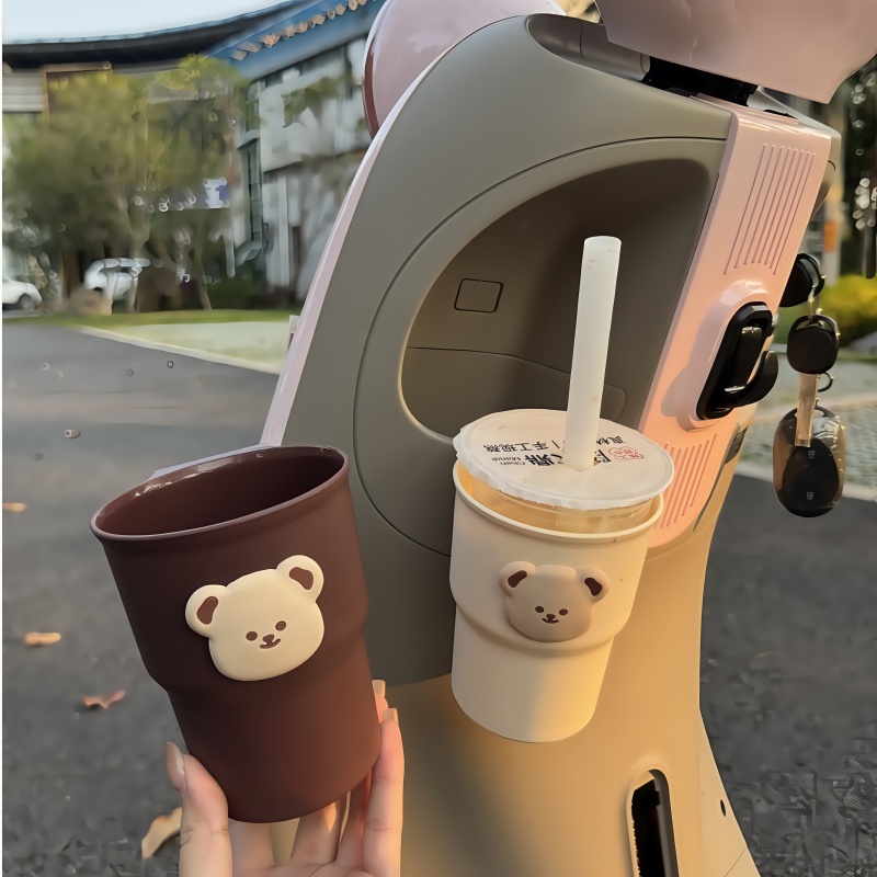 爱玛电动车奶茶杯架前置固定器