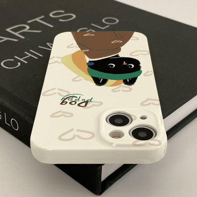 南颂精选/小狗COS名画爱心英文/属你至爱/切勿错过/答应我/请闭眼入/蟹蟹