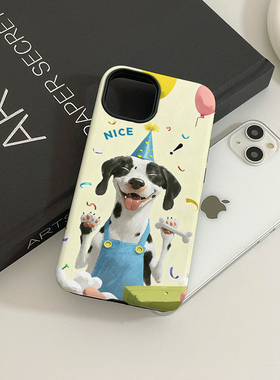 扮丑斑点二合一11适用于华为pura70苹果iphone16promax小米15菲林壳oppofindx8手机壳mate60硬壳nova13软壳12