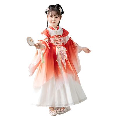 儿童汉服男女童国学服装演出服