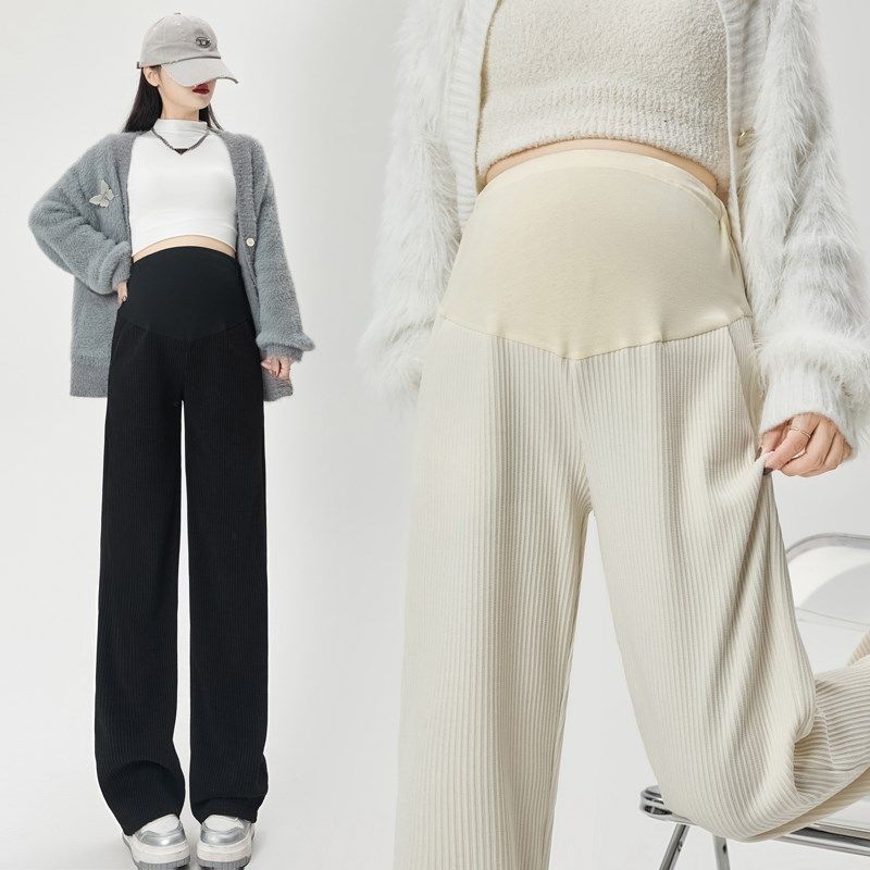 孕妇裤春秋外穿阔腿裤子宽松时尚休闲大码直筒春夏2025新款孕妇装,孕妇装/孕产妇用品/营养,孕妇休闲裤,淘宝优惠券,粉丝福利购,淘宝优惠卷