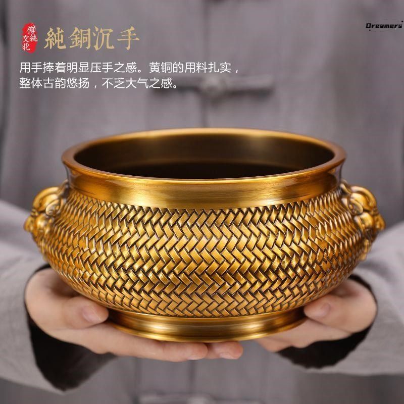 铜香炉家用上香线香烧香用品家用室内佛前檀香炉插香厂家,餐饮具,茶道/香炉,淘宝优惠券,粉丝福利购,淘宝优惠卷