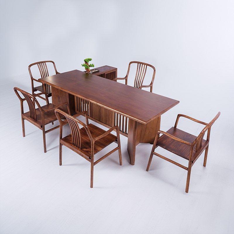 新中式住宅家具现代原木茶桌办公室泡茶台组合大板实木茶桌茶水柜,住宅家具,家用茶台/茶桌,淘宝优惠券,粉丝福利购,淘宝优惠卷