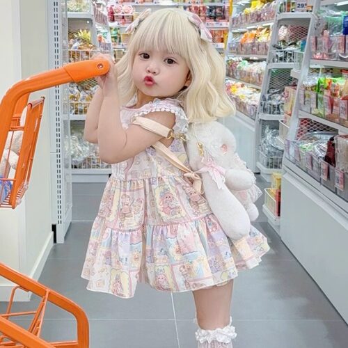 妮拉兔Lolita女童夏上身效果佳