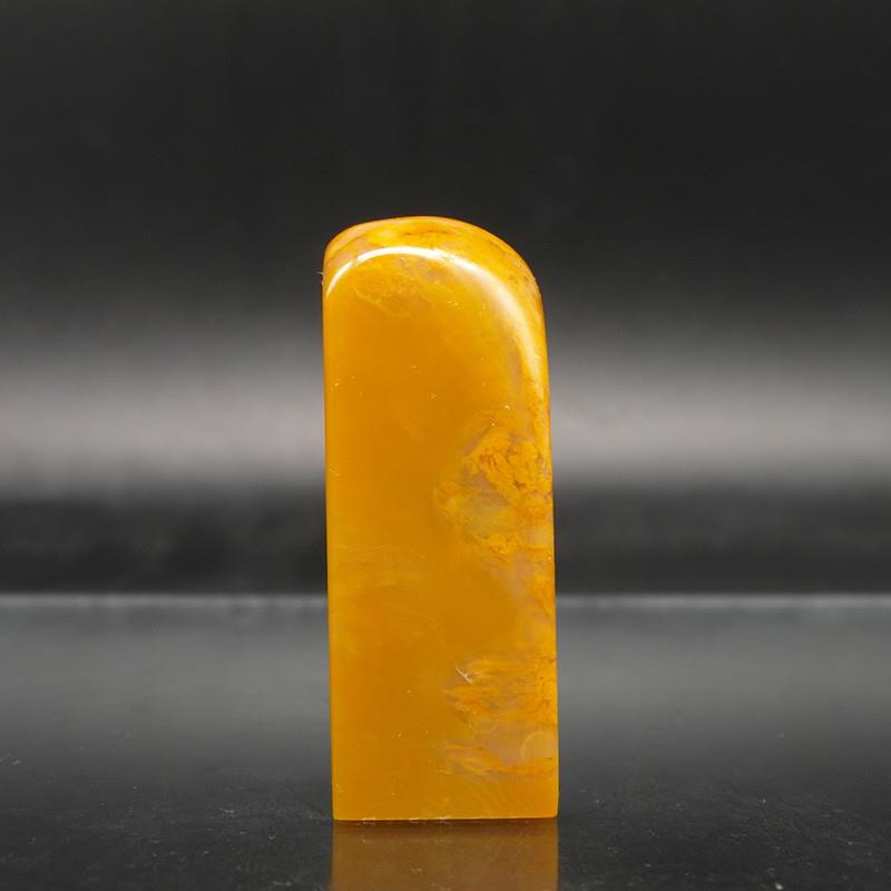 印石章料巴林石黄花冻等冻石印章篆石料18-22mm